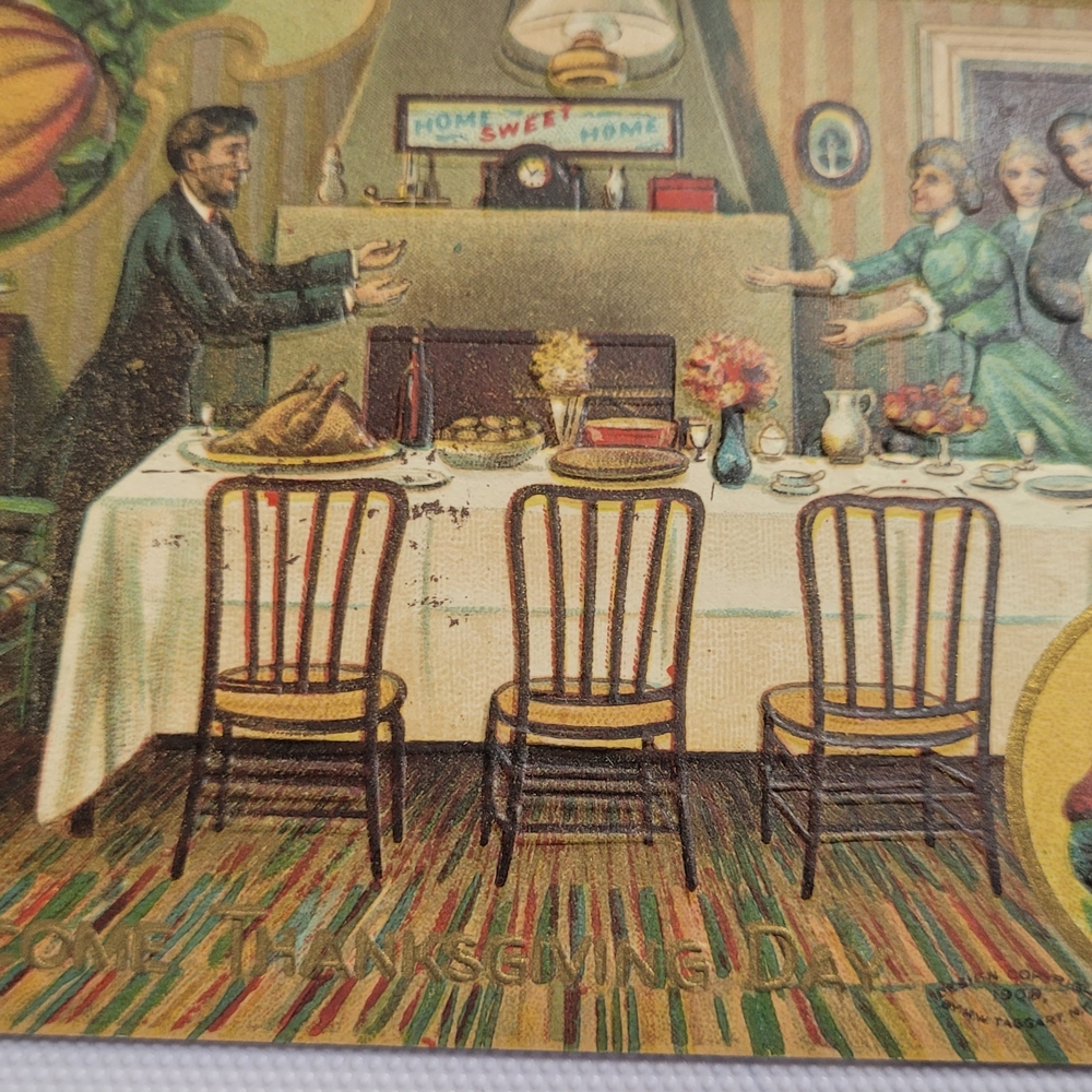 Vintage Home Dining Art Print